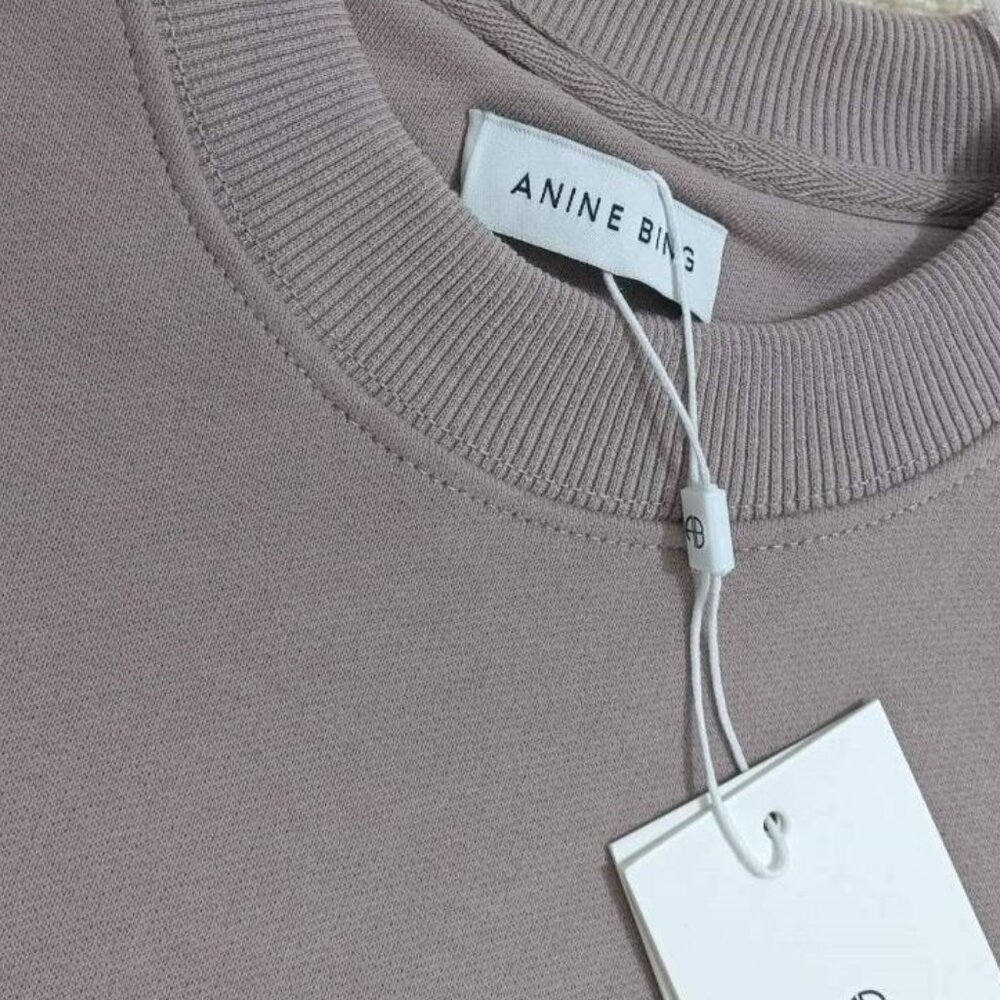 NWT Anine Bing Embroidered Sweatshirt - Picture 7 of 9